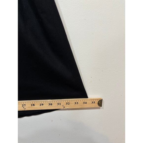Talbots Womens XL Wool Black Lined Skirt Midi Modest Church Stretch FabricnItaly - Picture 9 of 16